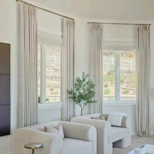 Modern minimalist curtains